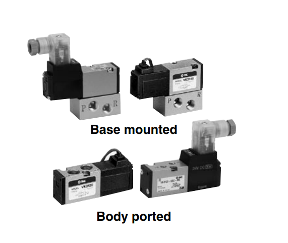 [SMC Pneumatics]Solenoid Valve VK3120-5G-M5