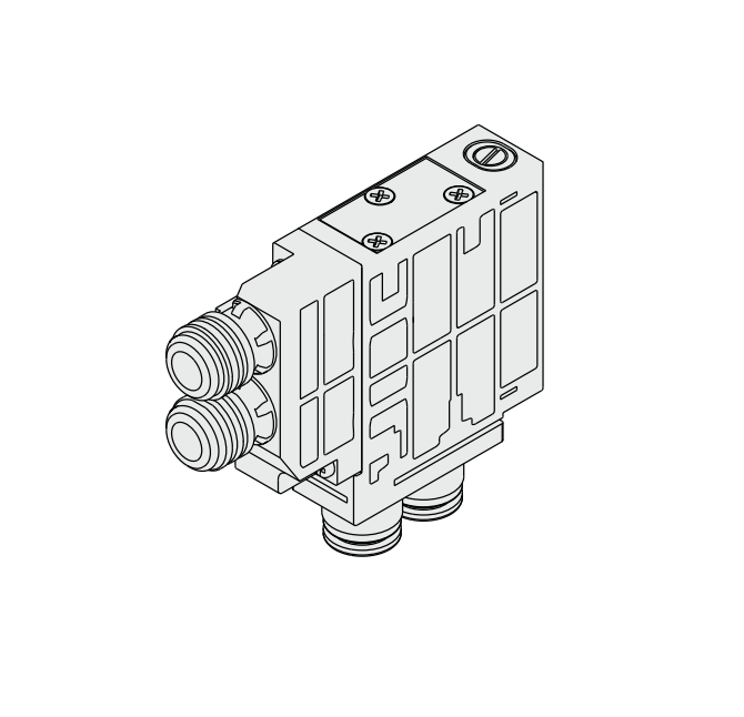 [SMC Pneumatics]Double Check Block VVQ2000-23A-C8