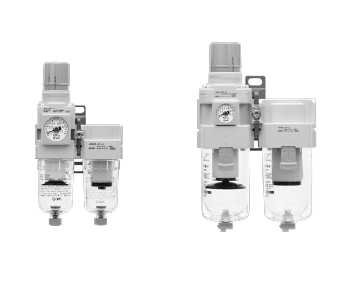 [SMC Pneumatics]Air Combination AC40D-04E1-V-B