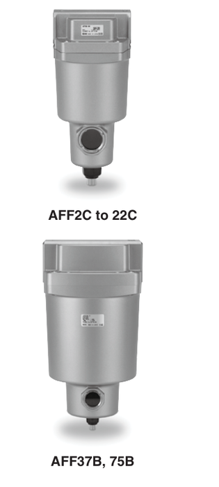 [SMC Pneumatics]Main Line Filter AFF75B-20D-T