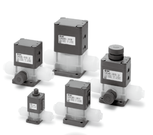 [SMC Pneumatics]High Purity Chemical Liquid Valve LVC50-S19-F