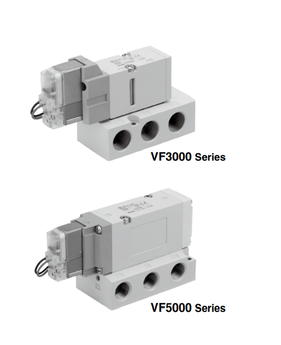 [SMC Pneumatics]Solenoid Valve VF5144-4DZ1-04