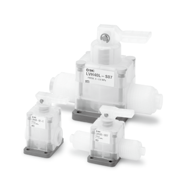 [SMC Pneumatics]High Purity Chemical Liquid Valve LVH20-02-B