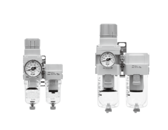 [SMC Pneumatics]Air Combination AC40D-03G-W-A