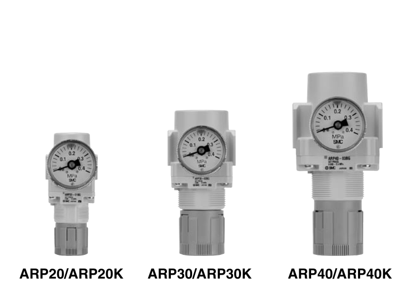 [SMC Pneumatics]Direct Operated Precision Regulator ARP40-04BE