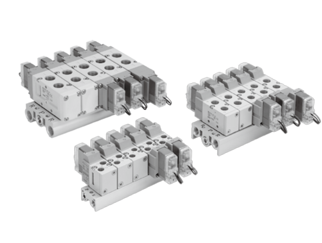 [SMC Pneumatics]Manifold VV5F3-30-071