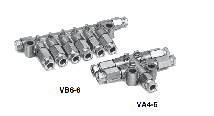 [SMC Pneumatics]Oil Distributor VA16-6