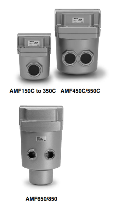 [SMC Pneumatics]Odor Removal Filter AMF650-10B