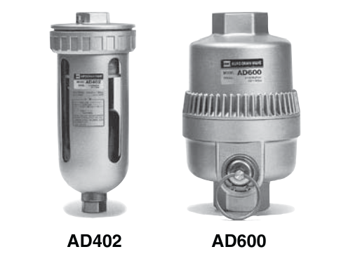 [SMC Pneumatics]Auto Drain Valve AD402-04