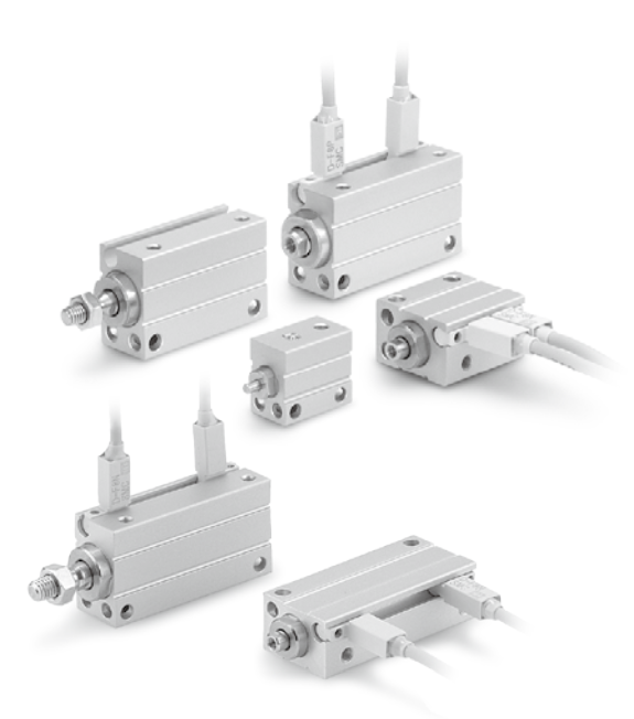 [SMC Pneumatics]Mini Free Mount Cylinder CDUJB6-8S