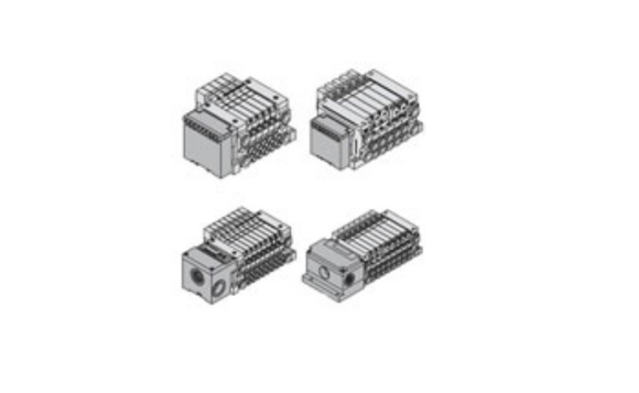 [SMC Pneumatics]Manifold VV5Q21-03C8L2-S