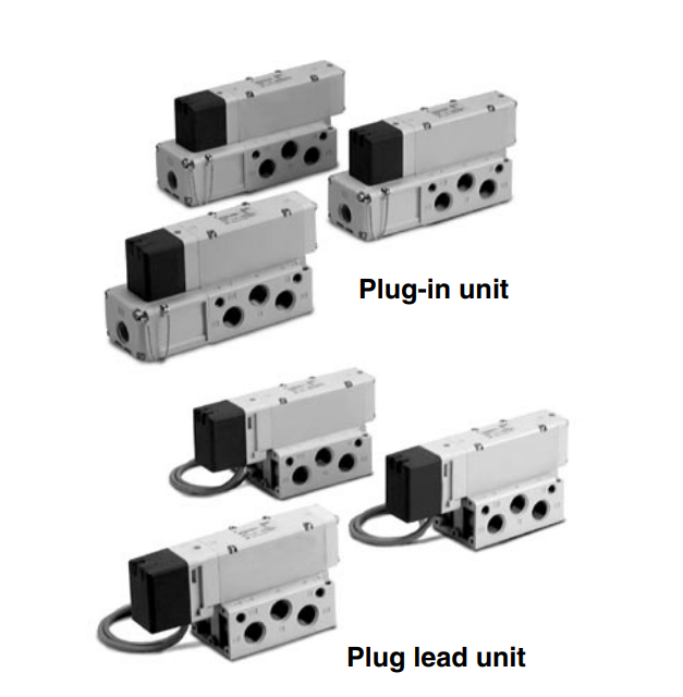 [SMC Pneumatics]Solenoid Valve VQ5351-5GE1