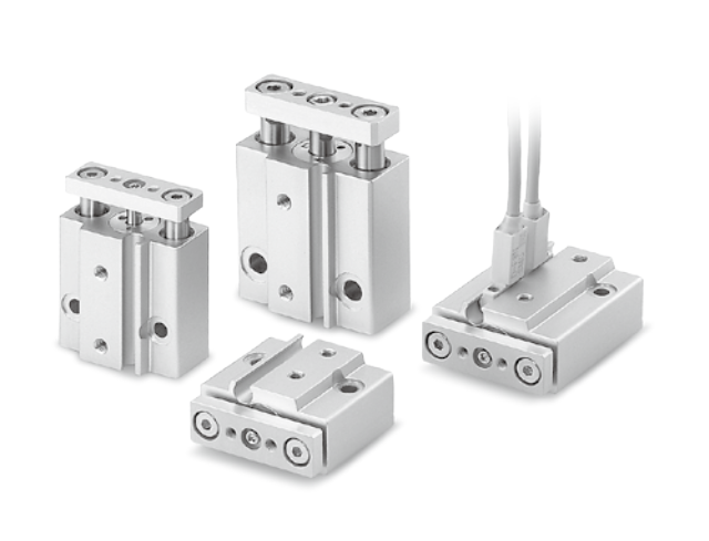 [SMC Pneumatics]Miniature Guide Rod Cylinder MGJ10-18