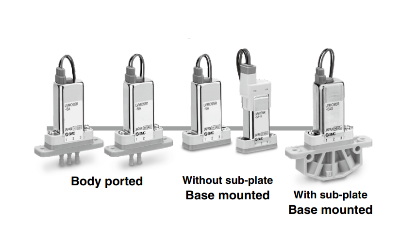 [SMC Pneumatics]Solenoid Valve LVM09R3-5A