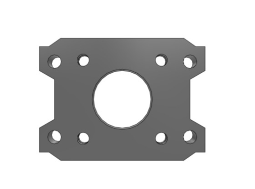 [SMC Pneumatics]Mounting bracket for cylinder 25A-CA2-F08