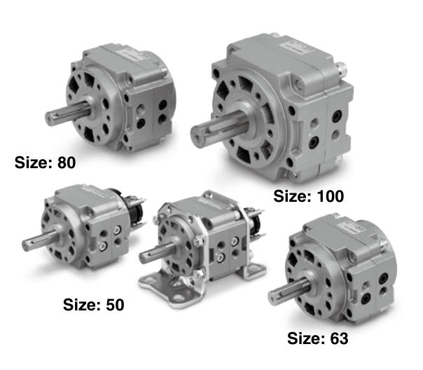 [SMC Pneumatics]Rotary Actuator CDRB1LW50-90S