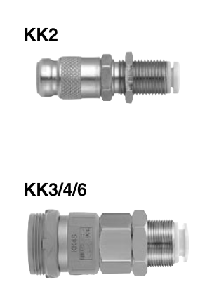 [SMC Pneumatics]S Couplers KK2S-06E