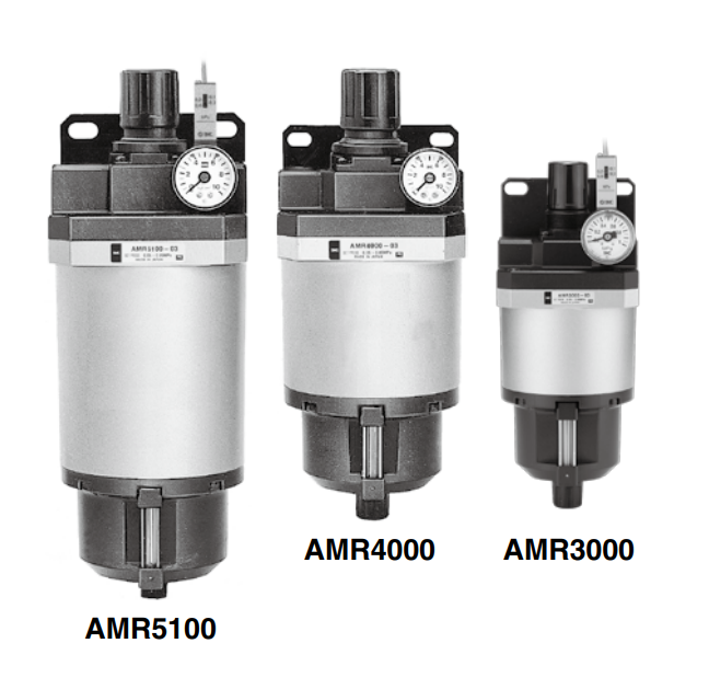 [SMC Pneumatics]MR Unit Regulator AMR5000-N06