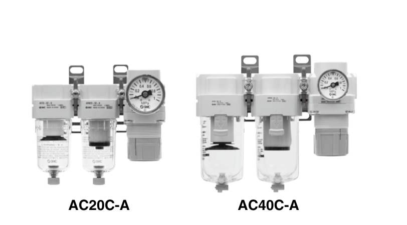 [SMC Pneumatics]Air Combination AC30C-02C-V-A