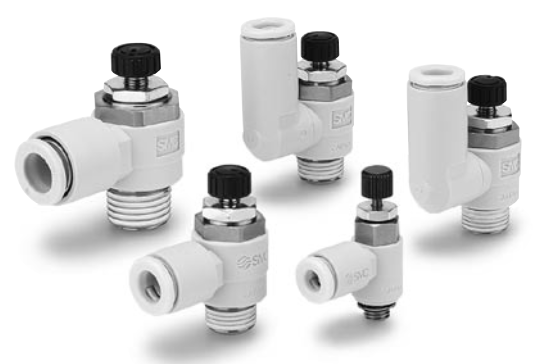 [SMC Pneumatics]Speed Controller AS2211FM-02-10S