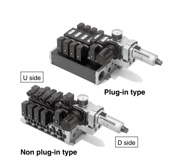 [SMC Pneumatics]Manifold VV5FR3-01CU-071-02