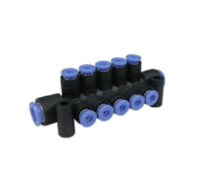 [SMC Pneumatics]One-touch Fitting Manifold KM11-04-08-10