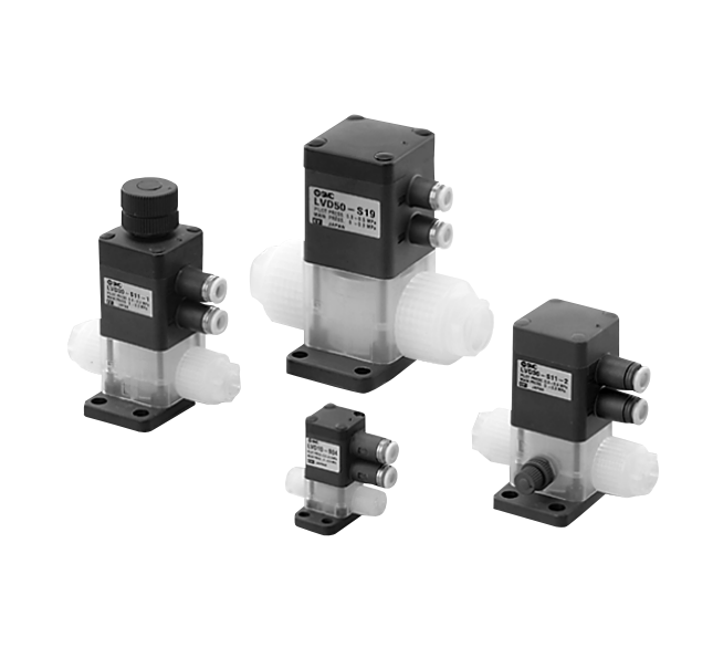 [SMC Pneumatics]High Purity Chemical Liquid Valve LVD10-S03