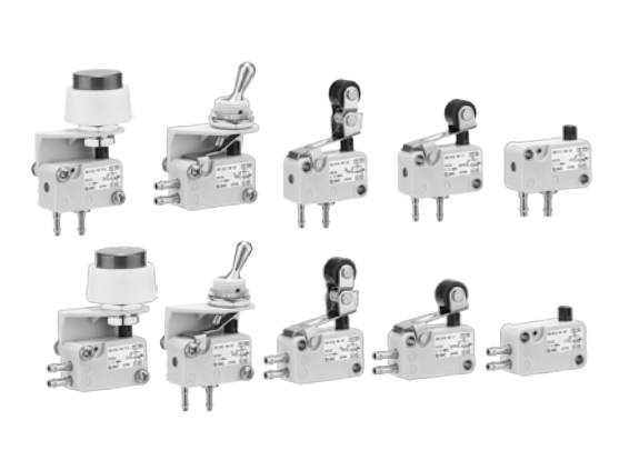 [SMC Pneumatics]Micro Mechanical Valve VM1100-4NU-08