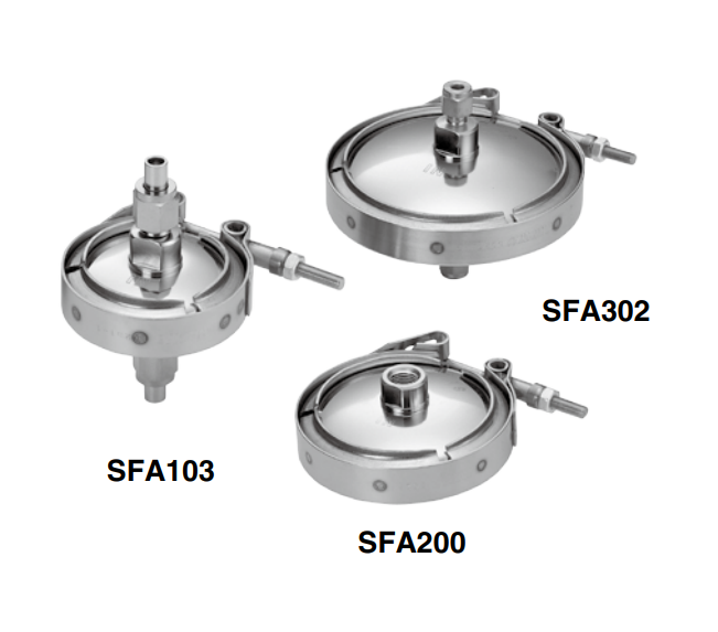 [SMC Pneumatics]Clean Gas Filter SFA302-02