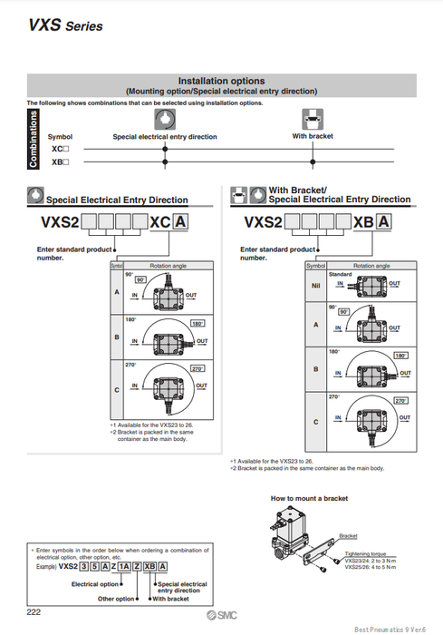 [SMC Pneumatics]Solenoid Valve VXS255HV