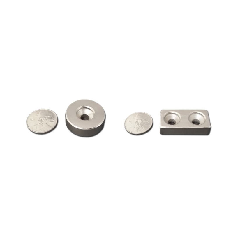 Neodymium hole magnet