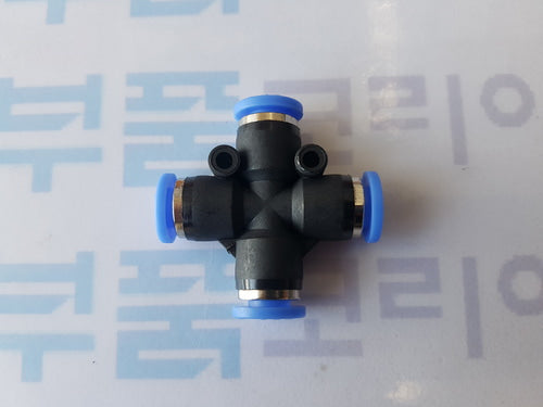 [SANG-A] PZA1/4 Cross Push-In Fitting