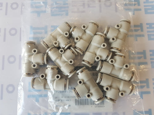 [PISCO] PE8W Push-In Tee Fitting
