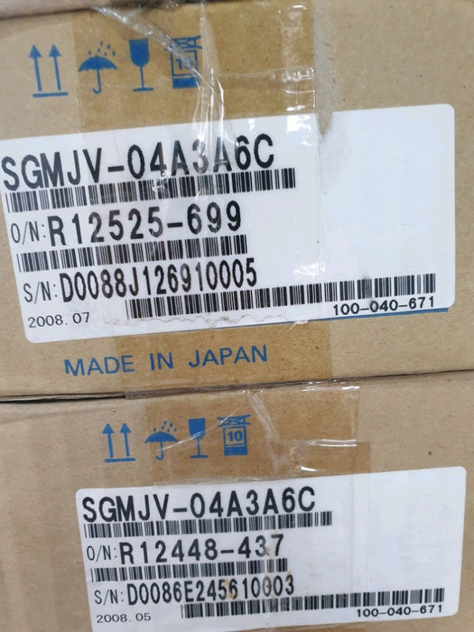 YASKAWA SGMJV-04A3A6C Servo Motor