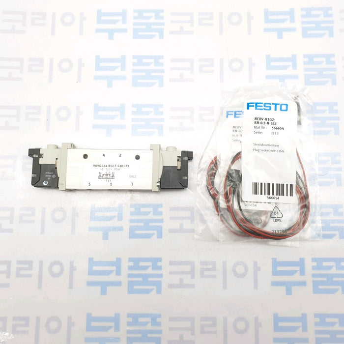FESTO VUVG-L14-B52-T-G18-1H2L-W1 Solenoid Valve