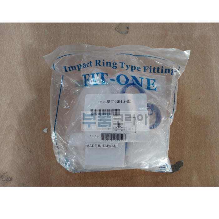 FIT-ONE RUT-H8-H8-H2-S Pneumatic / PFA Fitting