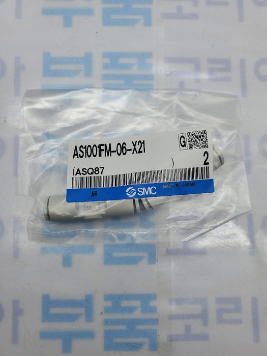 [SMC Pneumatics]Speed Controller AS1001FM-06-X21