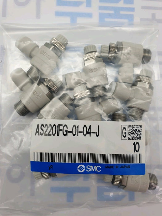 [SMC Pneumatics]Speed Controller AS2201FG-01-04-J