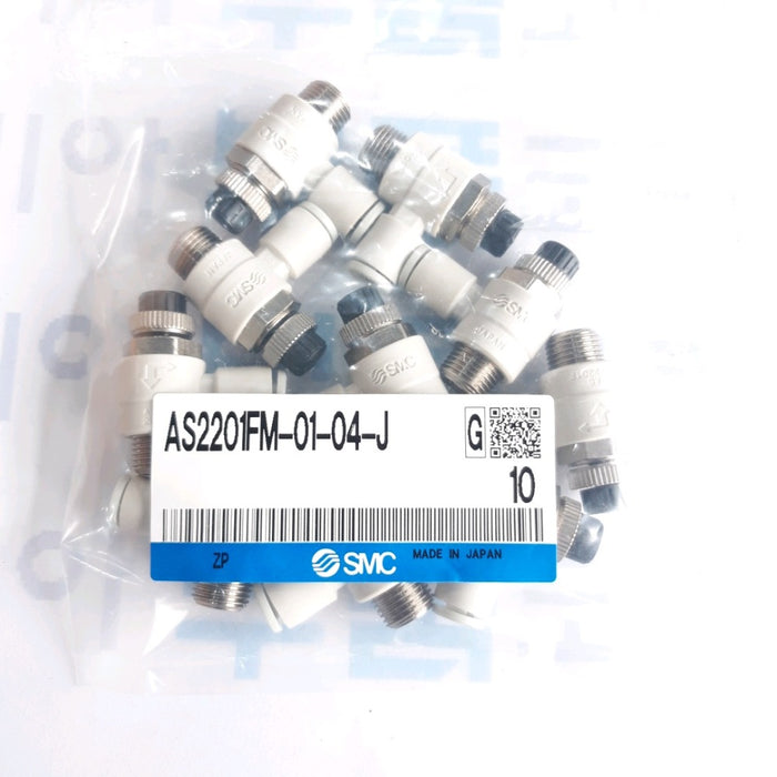 [SMC Pneumatics]Speed Controller AS2201FM-01-04-J
