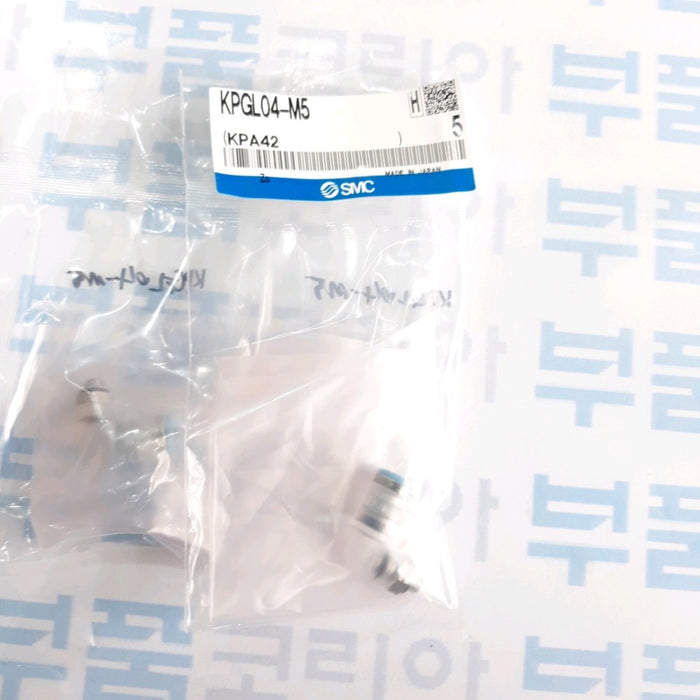 [SMC Pneumatics]Clean One-touch Fitting KPGL04-M5