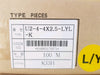 [NITTA] U2-4-4X2.5-LYL-K Polyurethane Tubing Yellow Transparent 100M