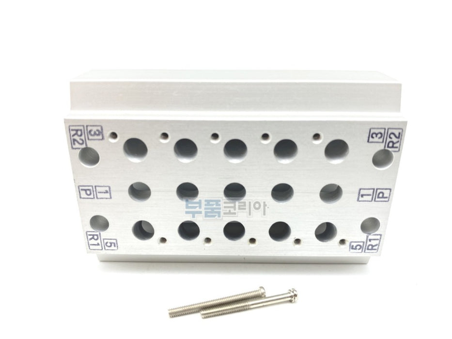 [SMC] VV5QZ12-05C Manifold (Compatible Product VQZ)
