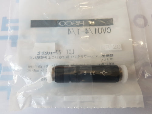 [PISCO] CVU1/4-1/4 Metal Check Valve