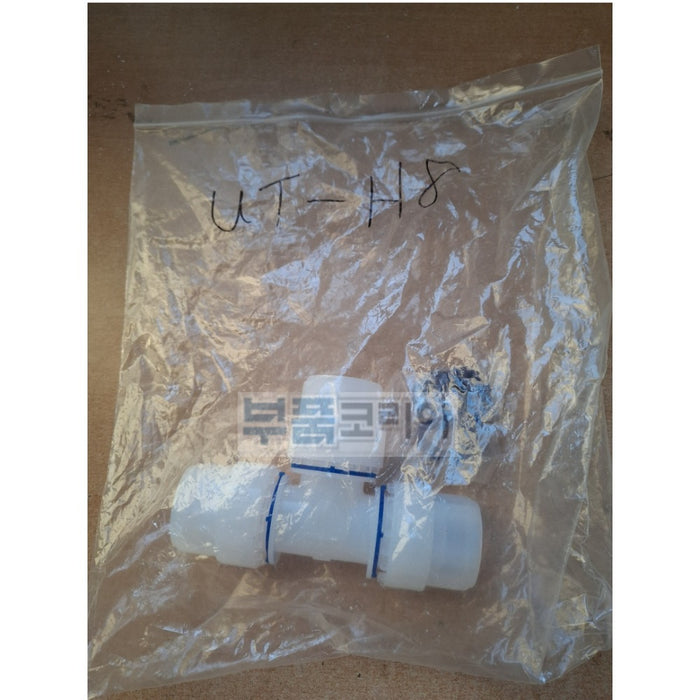 [FIT-ONE] UT-H8-V PFA Fluoropolymer Fitting