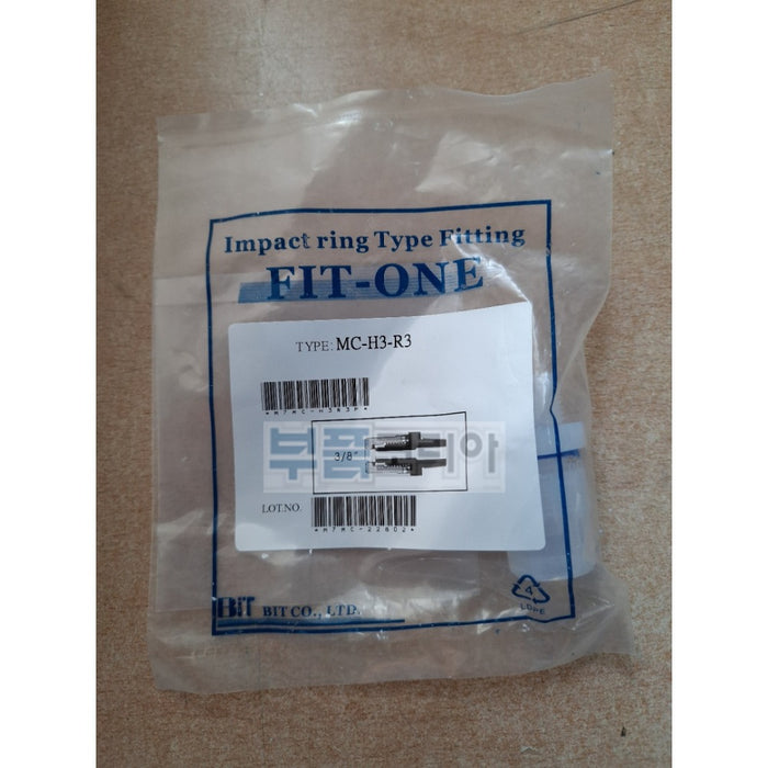 [FIT-ONE] MC-H3-R3-V PFA Fluoropolymer Fitting