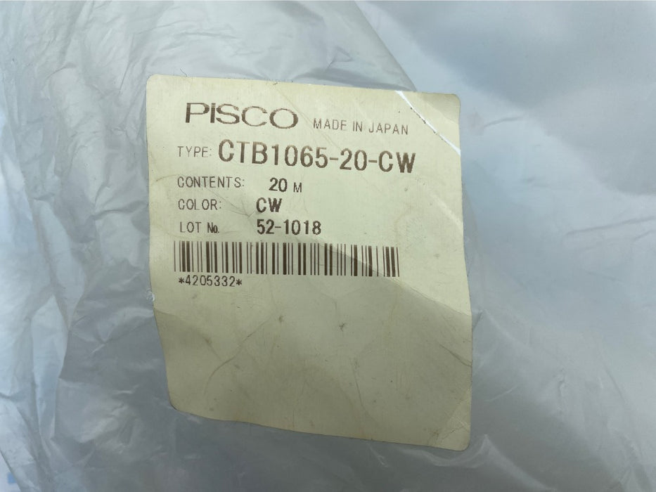 [PISCO] CTB1065-20-CW Polyolefin Tubing (Translucent White)