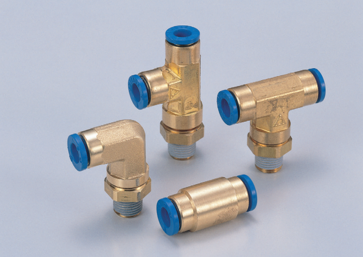 [NITTA] Push One E Series Brass body type MET12