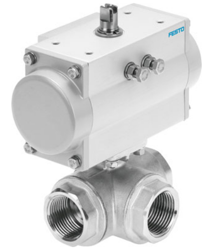 [FESTO] Ball valves and ball valve actuator units VZBM-A-1/4"-RP-25-F-3T-B2-PB20