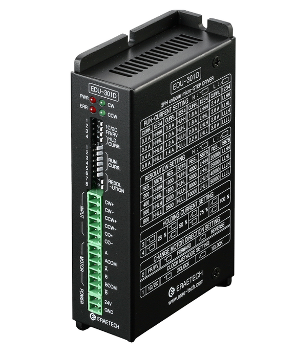 [ERAE TECH] Cool Zero Step Two-phases step motor driver EDU-301D