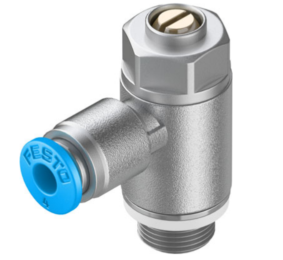 [FESTO] One-way flow control valves GRLZ-1/8-QS-4-D
